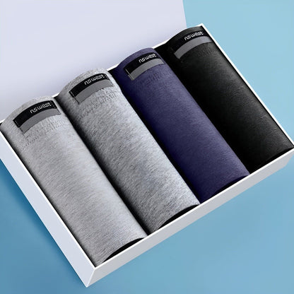 Amil Underwear - Andningsbara bomullsboxershorts för män