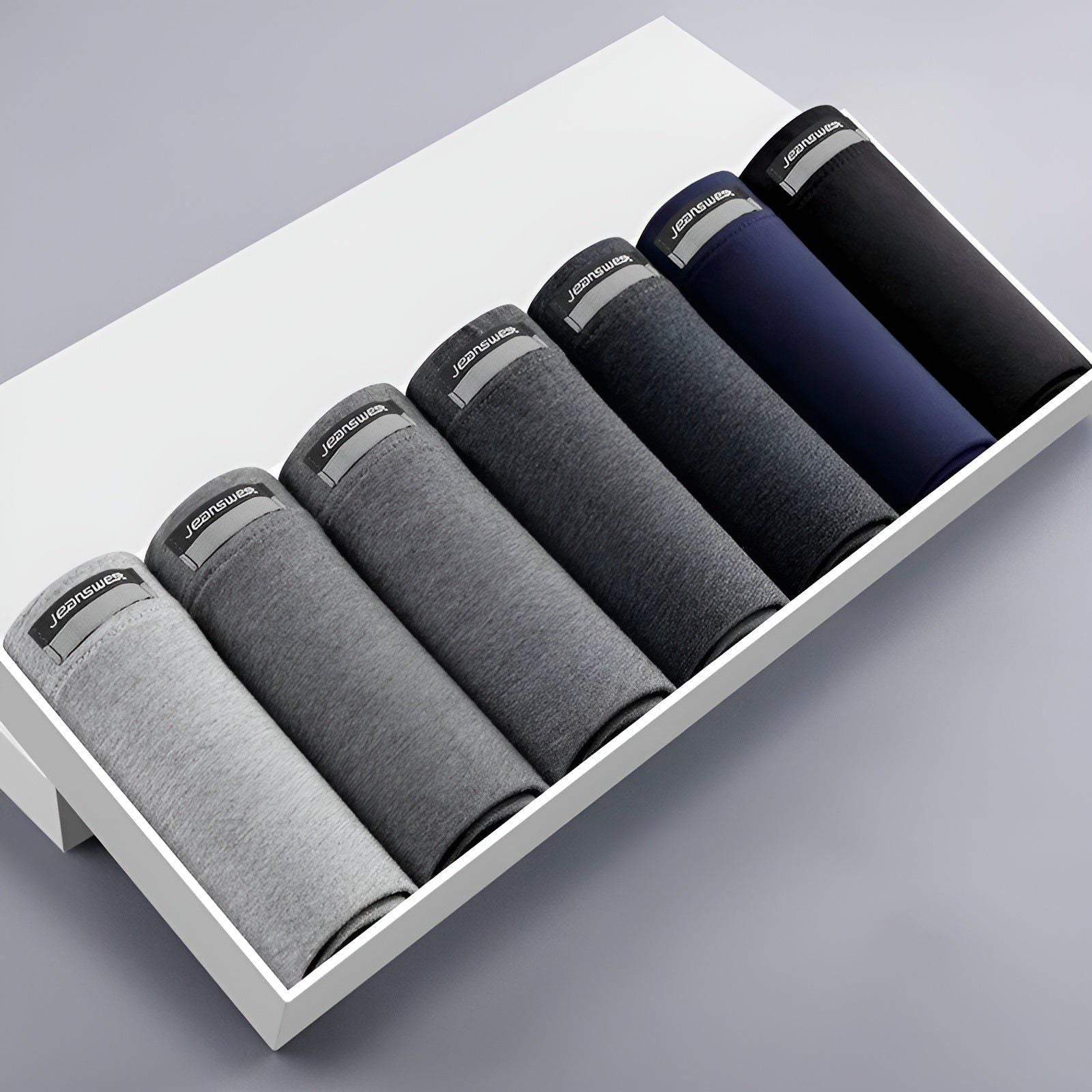 Amil Underwear - Andningsbara bomullsboxershorts för män