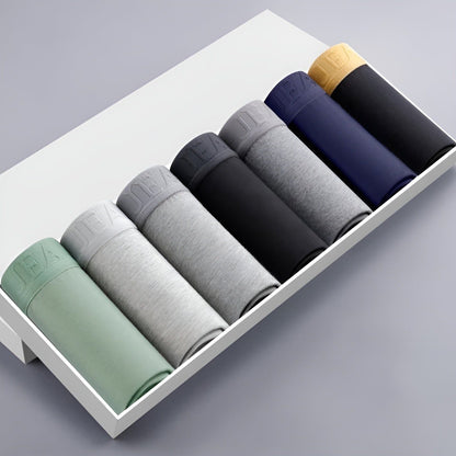 Amil Underwear - Andningsbara bomullsboxershorts för män