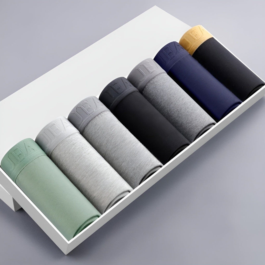 Amil Underwear - Andningsbara bomullsboxershorts för män