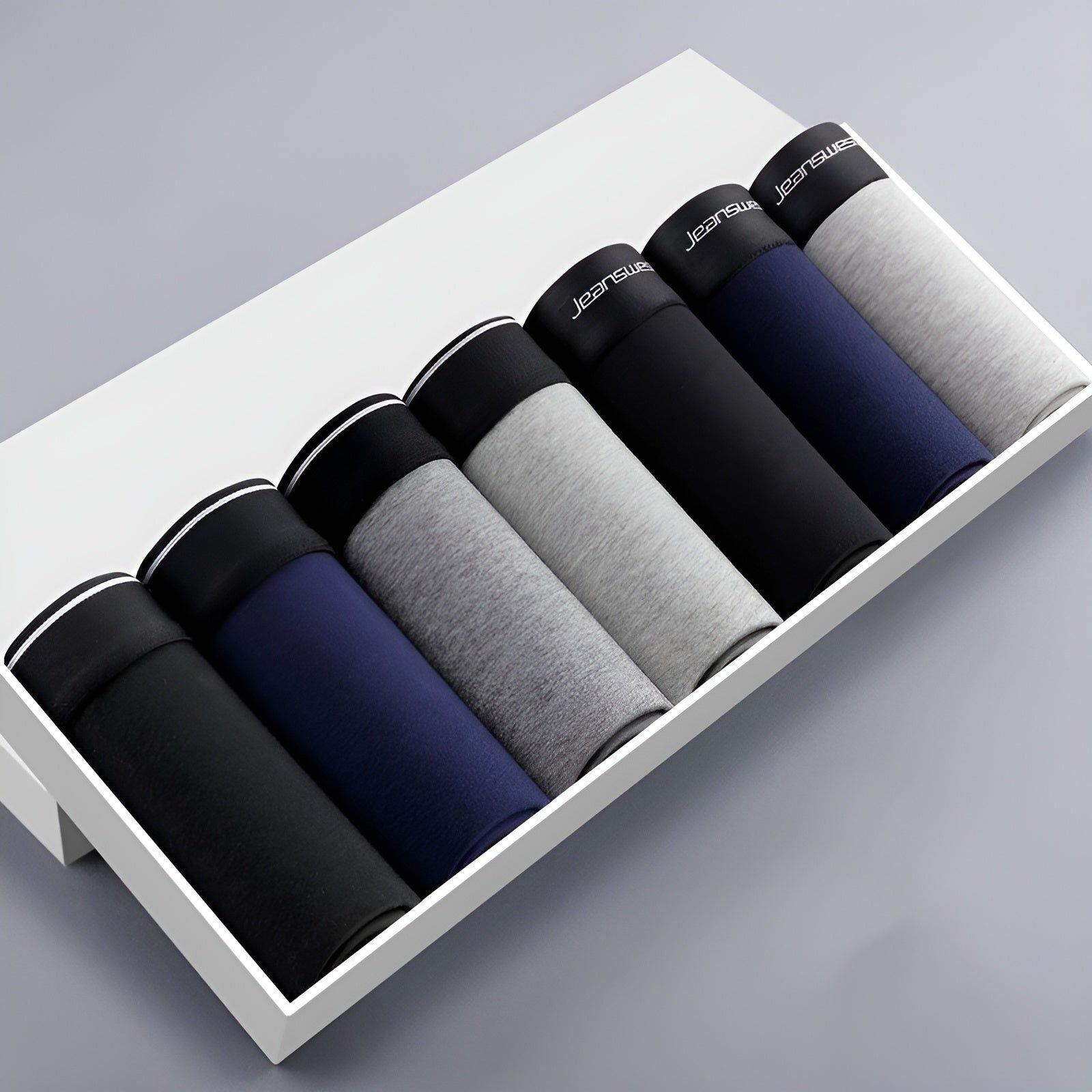 Amil Underwear - Andningsbara bomullsboxershorts för män