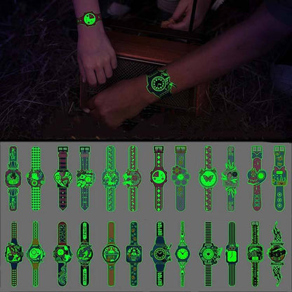Glow-in-the-Dark Klockstickers
