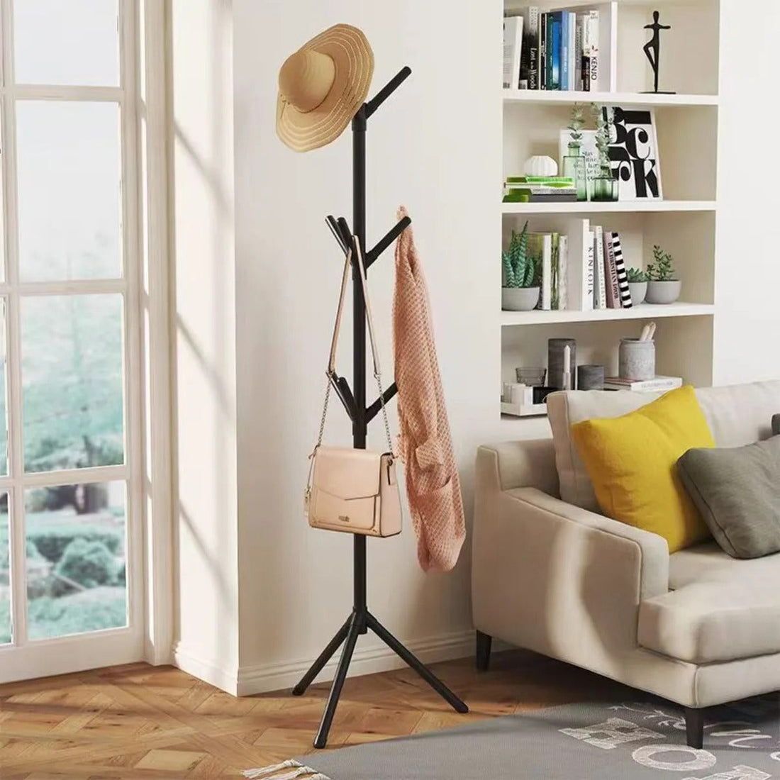 LeafRise Rack – Vertikal klädhängare i grenform