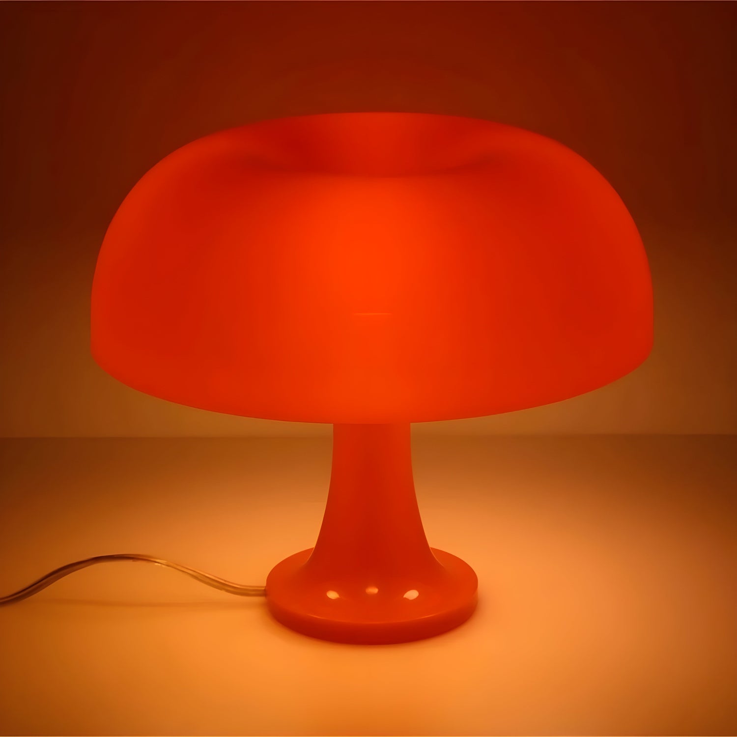 AuraMush Light – Minimalistisk Trådlös LED-Svamplampa
