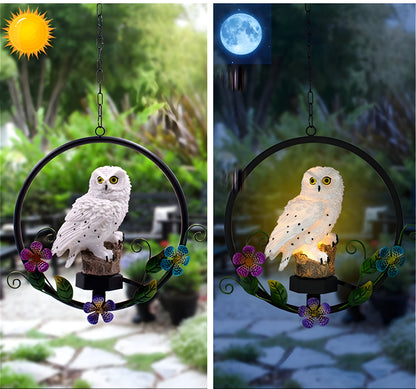 LumiOwl Light - Solcellsdriven Hängande Uggleljus