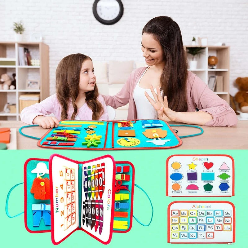 MagicBook - Montessori Sensorisk Leksak
