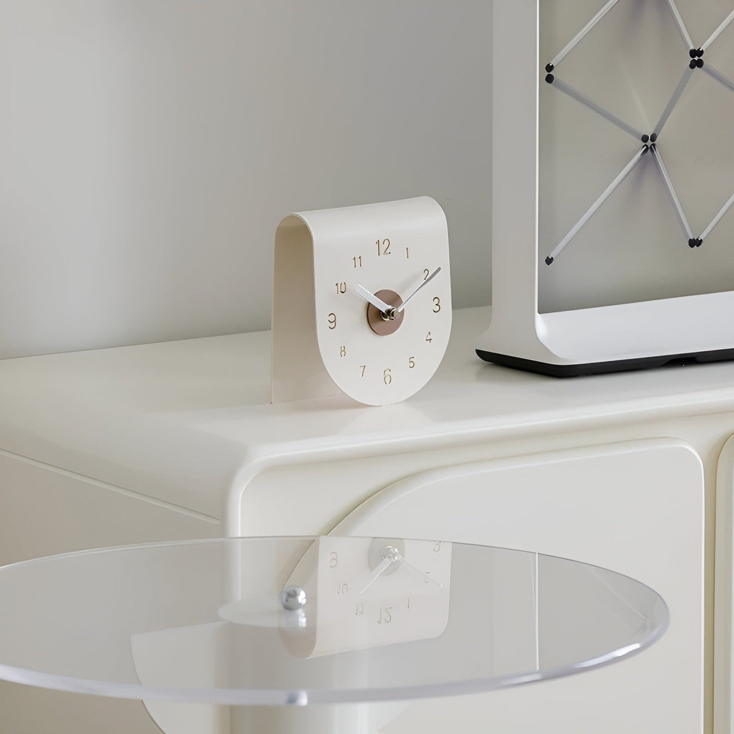 TimberCharm Klocka – Dekorativ Bords Klocka