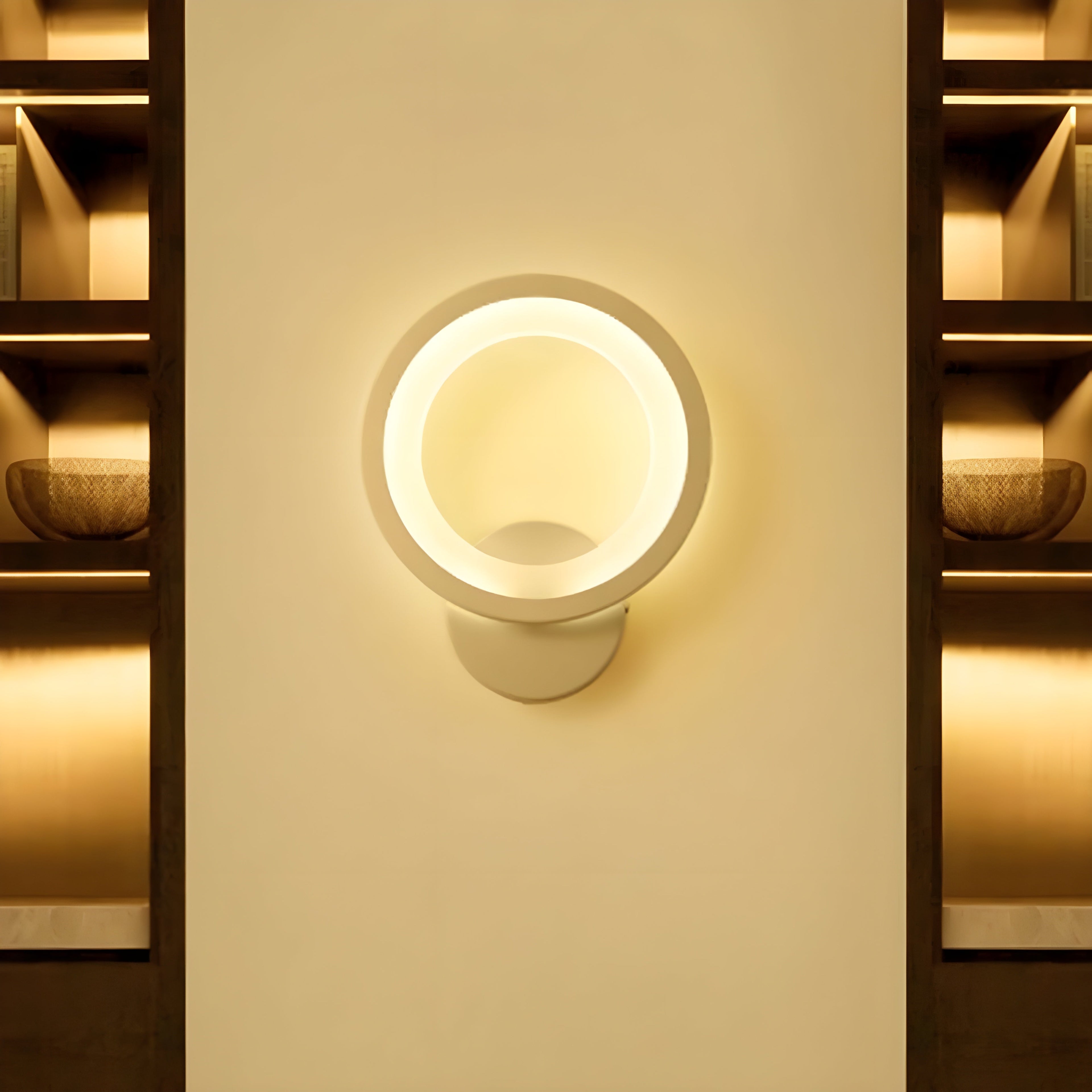 LumiWall Light - Modern Rund LED Vägglampa