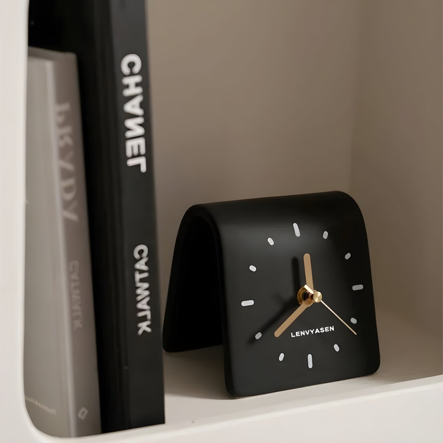 Timepiece Clock - Kreative Keramisk Skrivbordsklocka