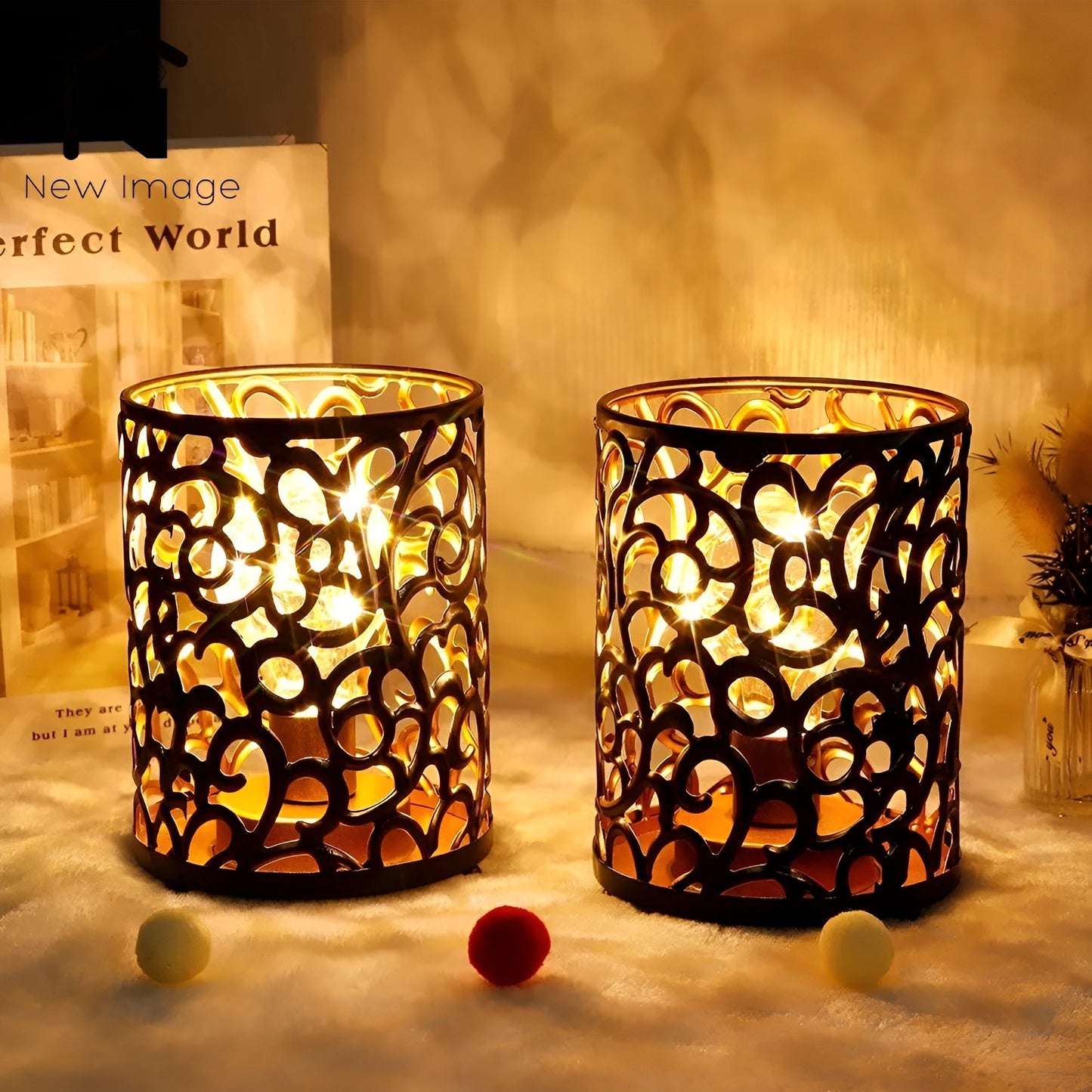 TwilightGlow Lampa - Modern Batteridriven Trådlös Lampa