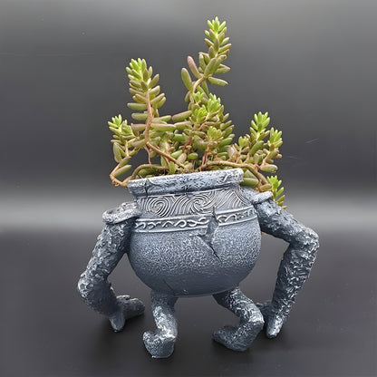 TerraKnight Pot - Trädgårdsrand Dekorativ Blomkruka