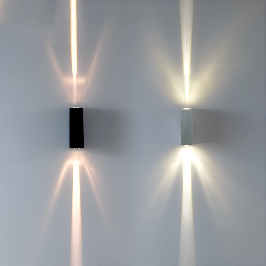 LED vägglampa i betongutseende – Väderbest belysning för inomhus- och utomhusbruk