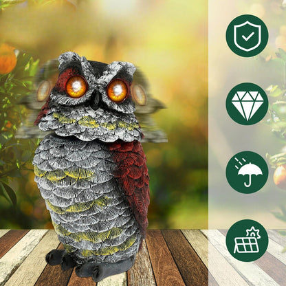 NightGlare Staty - Solkraftad ugglestaty