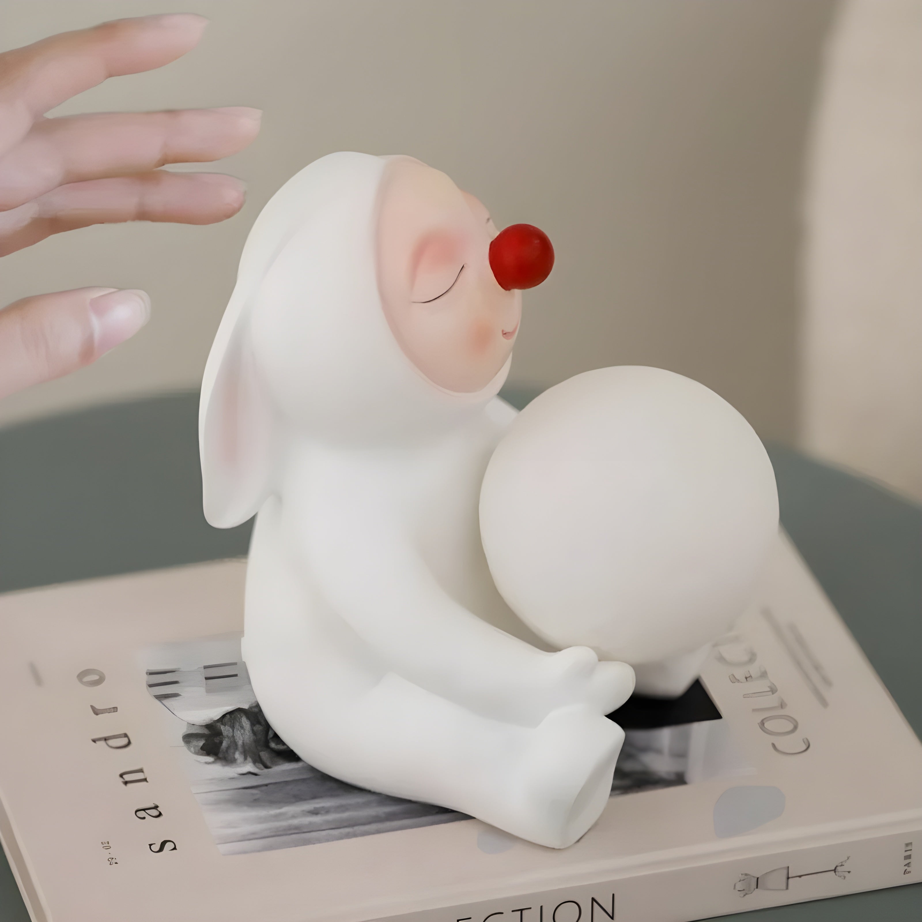 GlowRabbit Lampa – Förtrollande USB-bordslampa med uppladdning