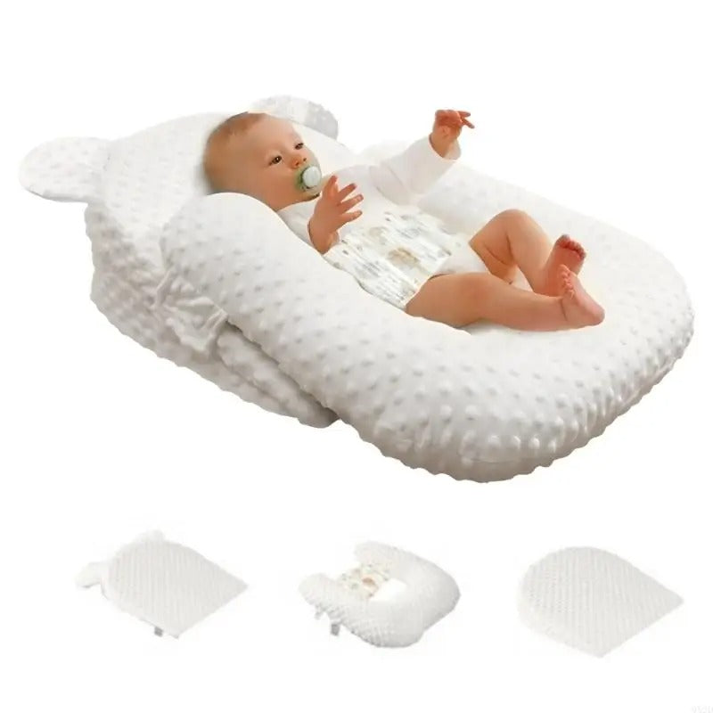 Baby kudde med justerbara höjdnivåer
