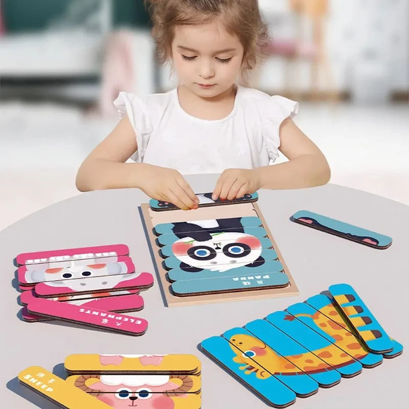 Montessori Trä Pussel