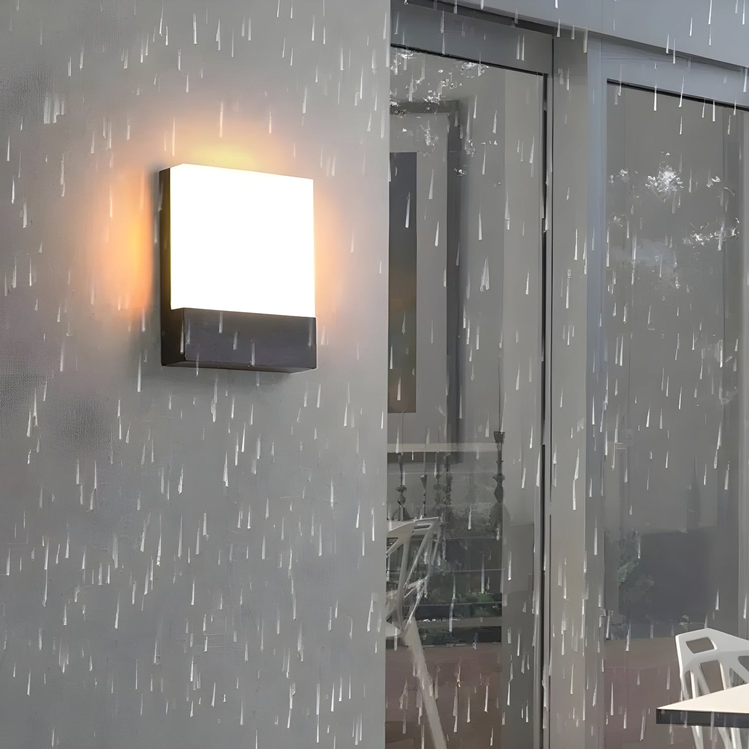 SereneBright Light - Vattentät Ultra-Bright Vägglampa