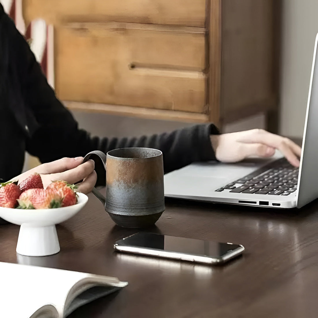 Kaffeekopp i lantlig stil – Varm och mysig för hösten