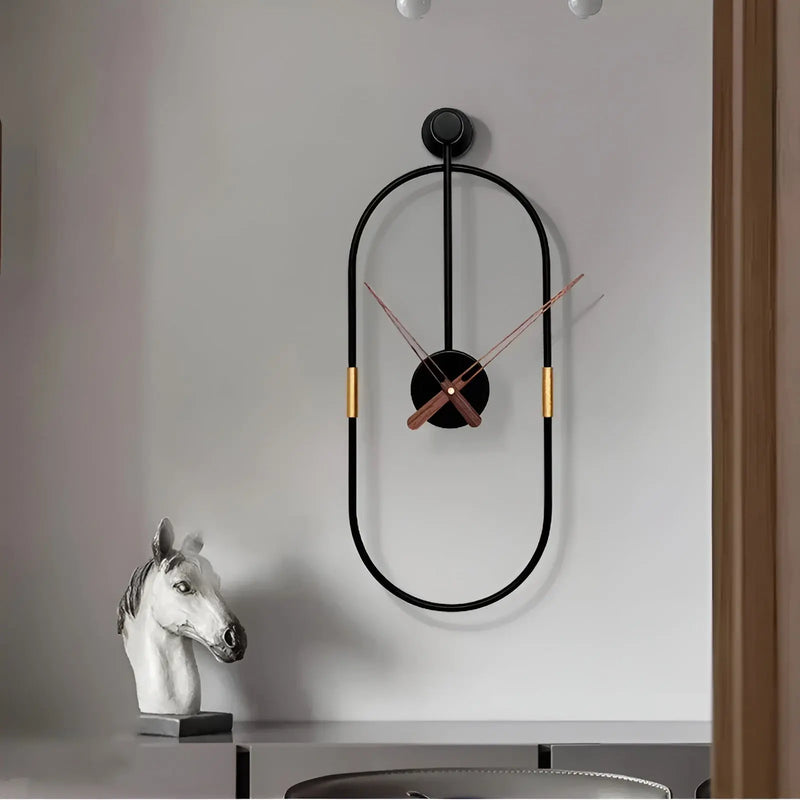 Carvallo - Elegant Minimalistisk Väggur för Moderna Rum