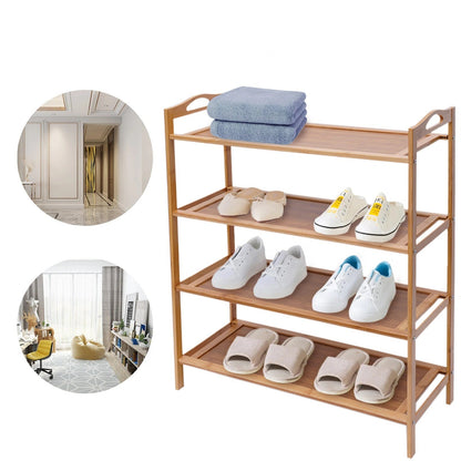 TidySole Rack – 4-tiers trä hylla