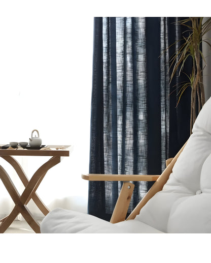 HikariVeil Gardiner - Japansk Stil Halvgenomskinliga Integritetsgardiner