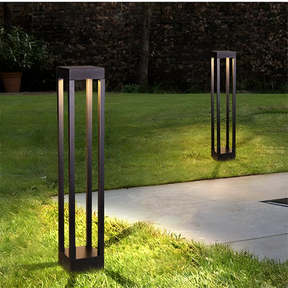 LumoPost - Vattentät LED-gräslampa i aluminium