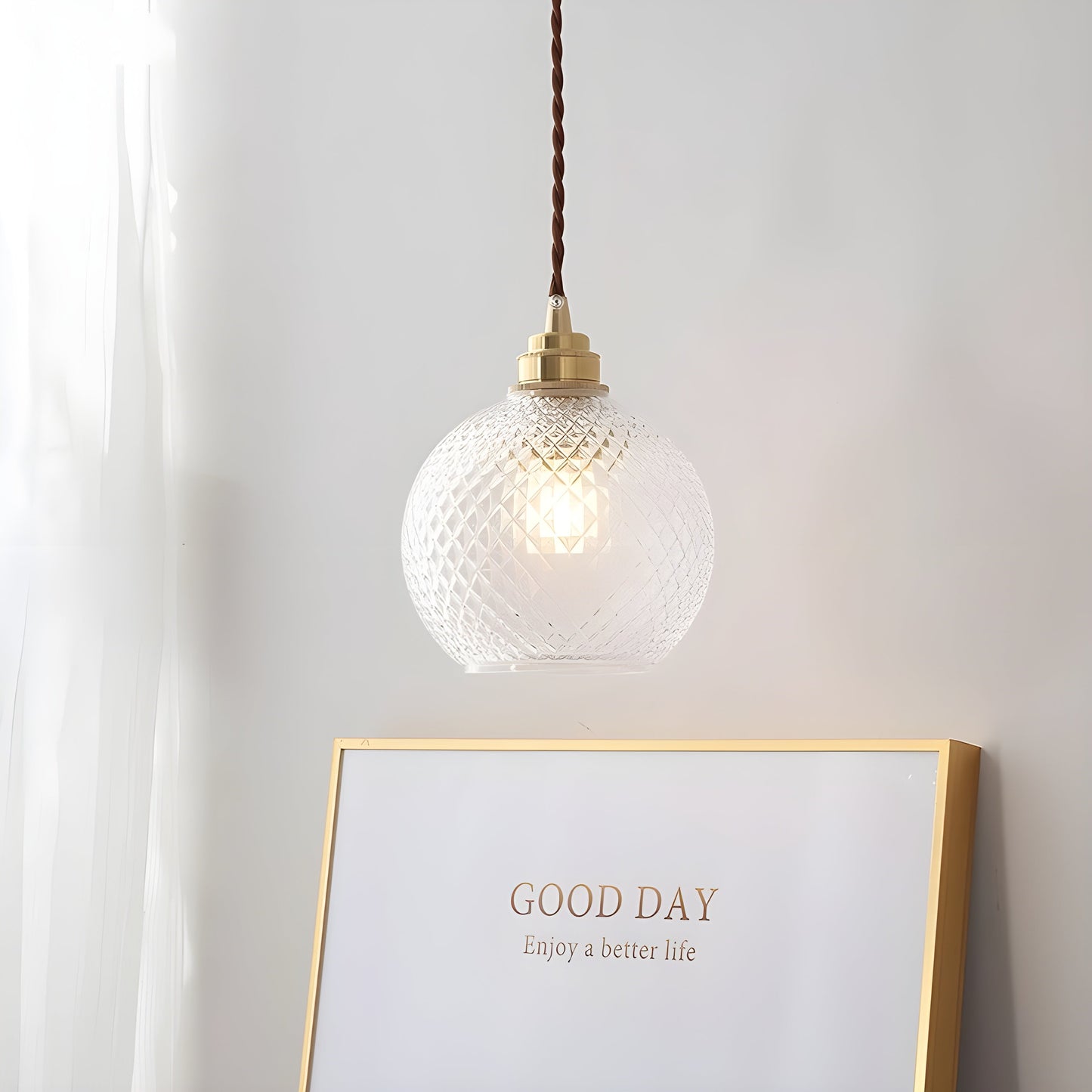 CelesteBall Light - Modern Glas-LED-Hänglampa