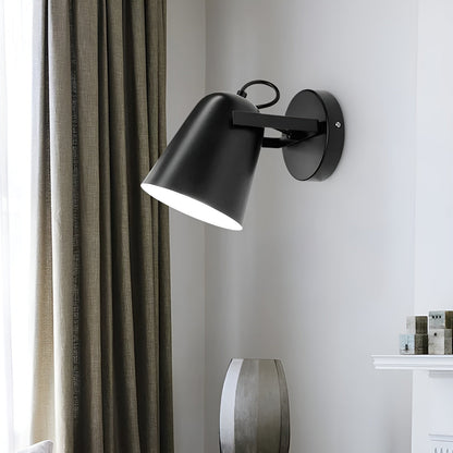 LED-vägglampa i skandinavisk stil – Aluminium &amp; LED | Dekorativ belysning för hemmet