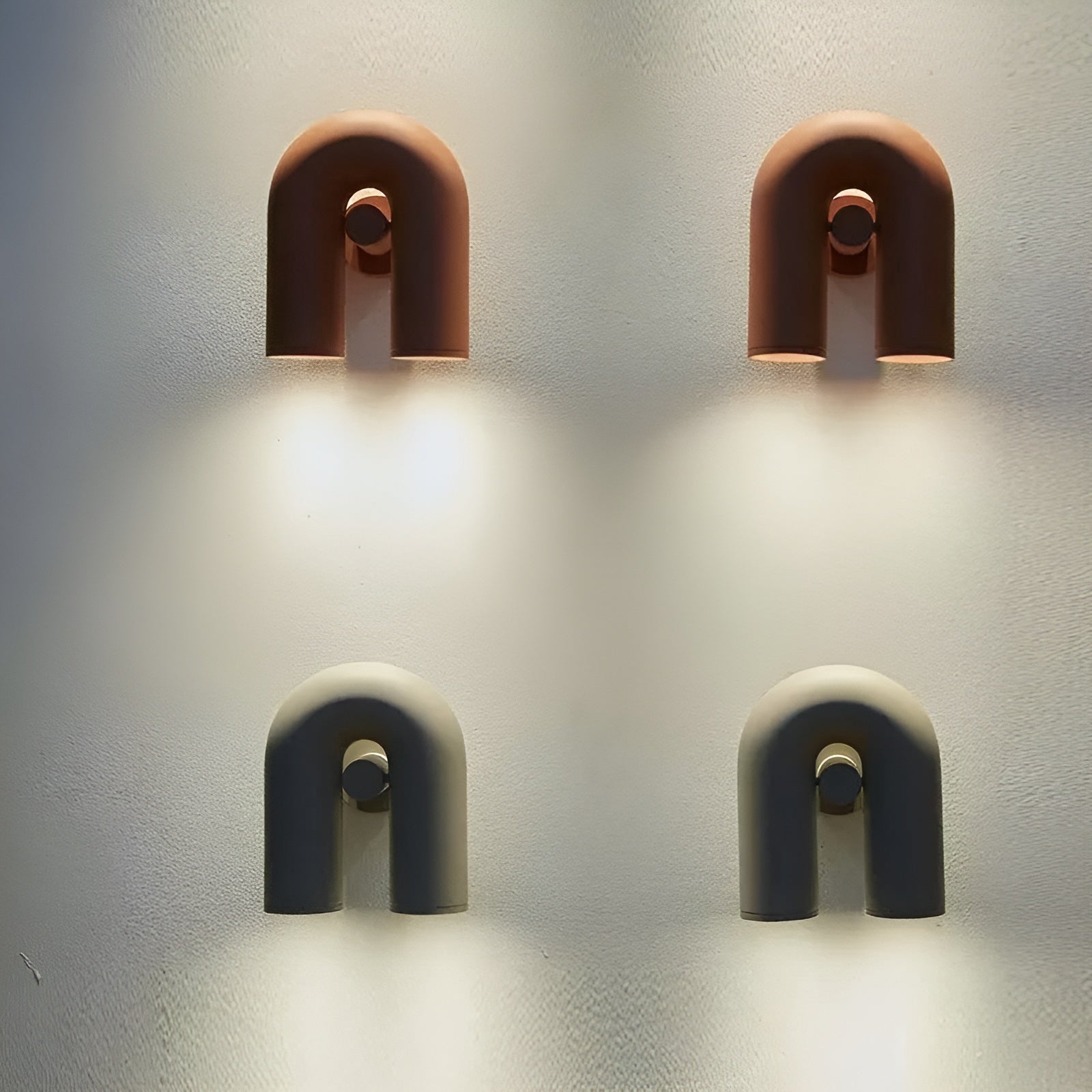 LuxeWave Light – Modern LED U-formad vägglampa
