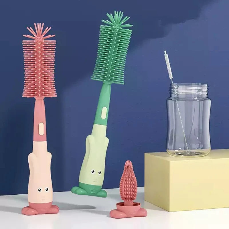 3-i-1 Babyflaskrensare