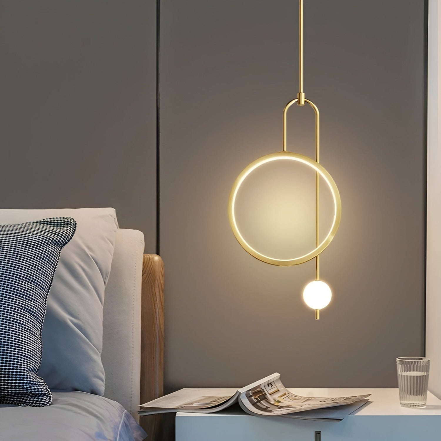 SereniRing Light - Modern LED Ring Taklampa