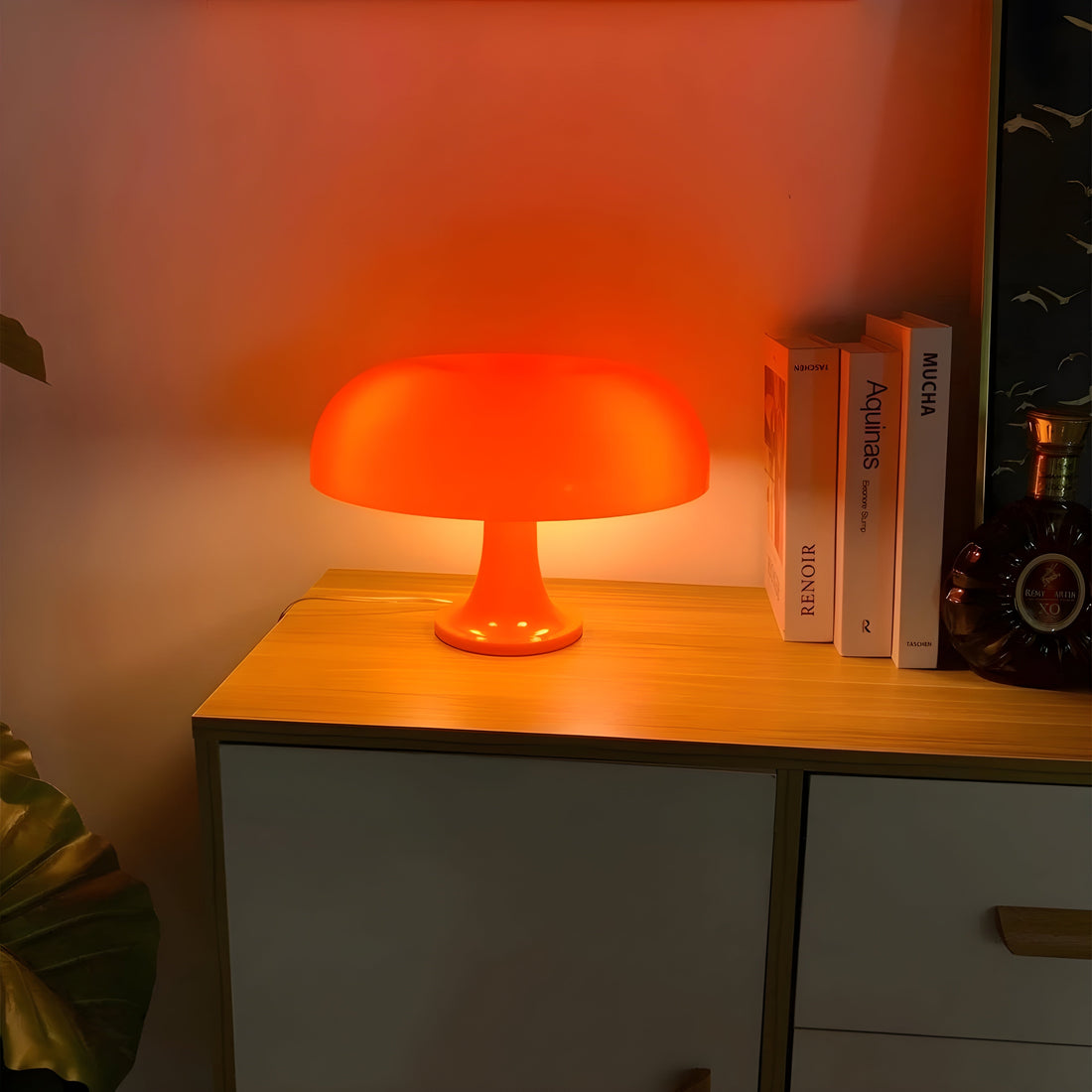 AuraMush Light – Minimalistisk Trådlös LED-Svamplampa