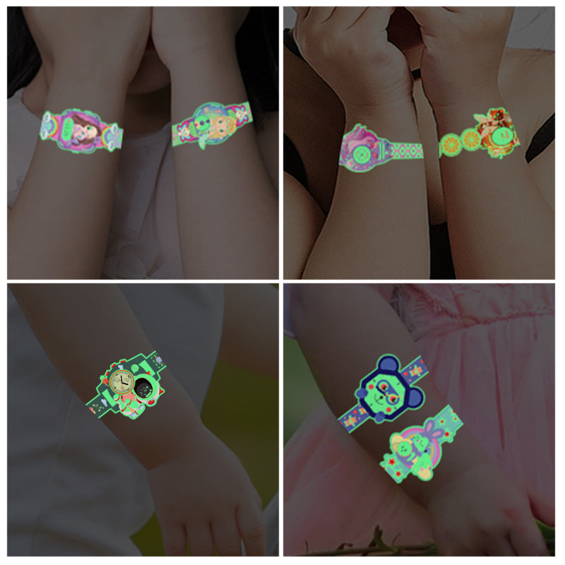 Glow-in-the-Dark Klockstickers