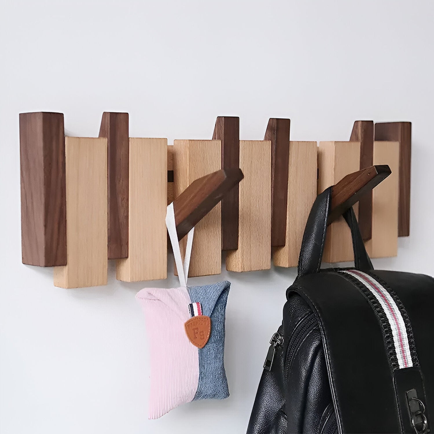 Trädhängare i tangentbord-stil – Kreativ design | Ideal för hall eller dörr