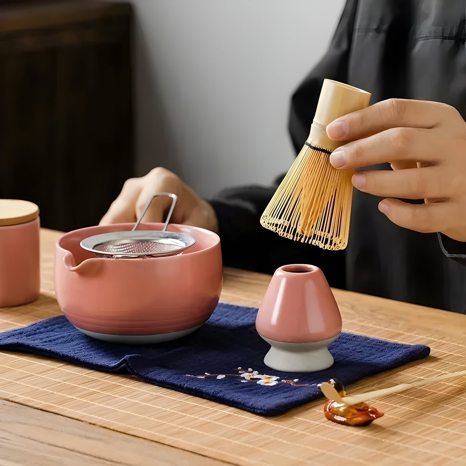 Matcha-set Keramik – Traditionellt tillbehör för japanska teceremonier