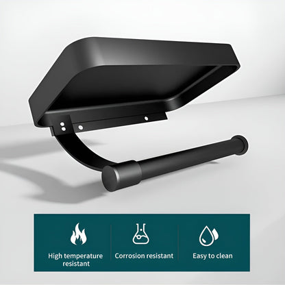 Toalettpapperhållare – Självhäftande &amp; Inga borrningar | Modern badrumsaccessoar