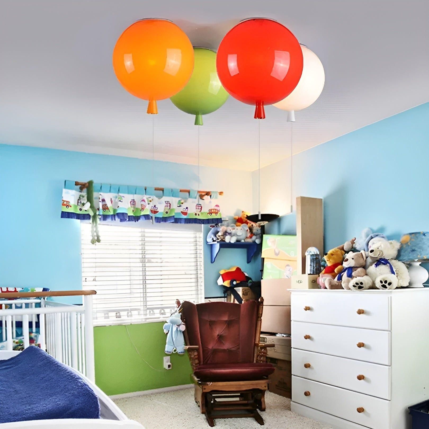 LED Ballong Taklampa – Kreativ och dekorativ rumsbelysning