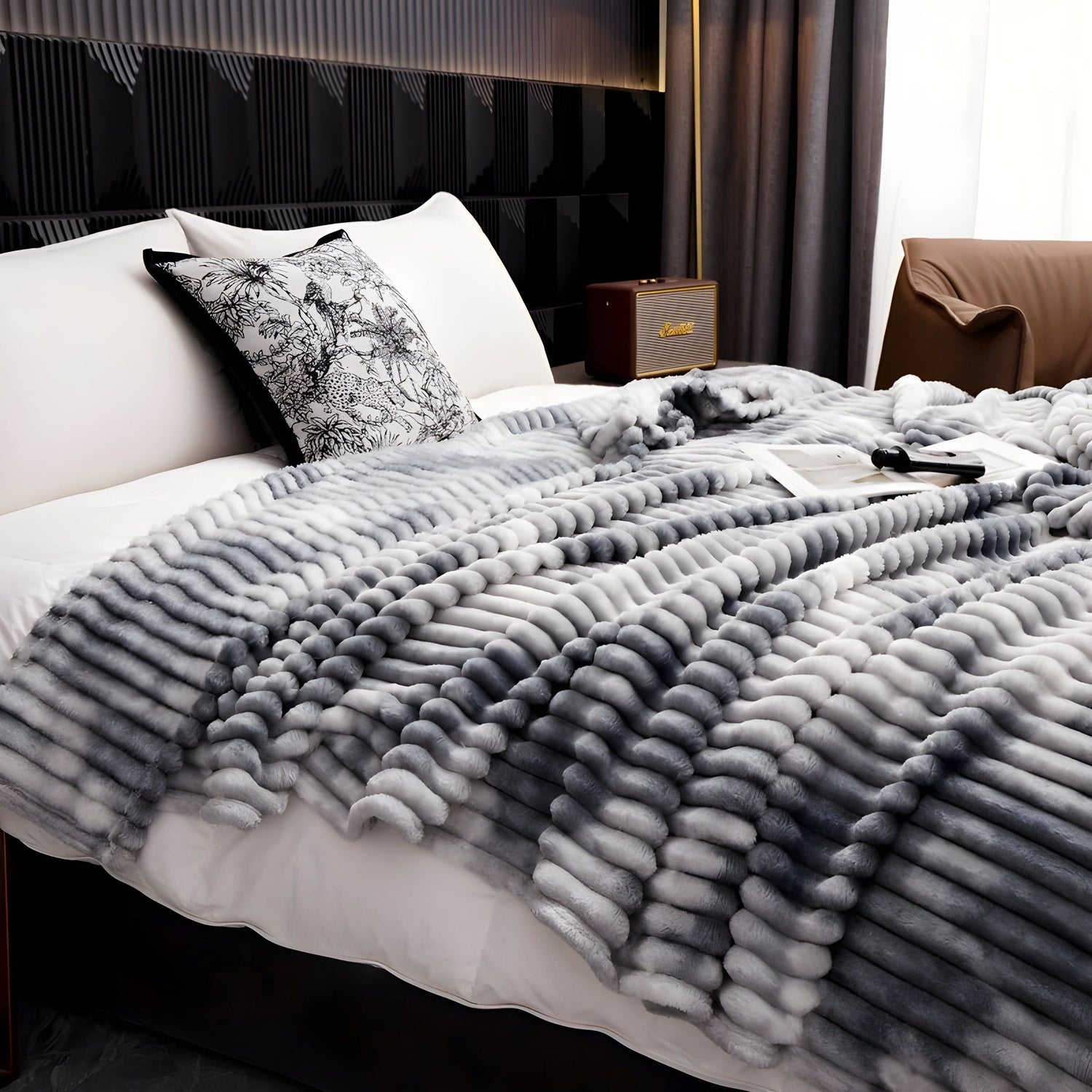 FlannelDream Blanket - Tie Dye Flanell Fleece-Blanket