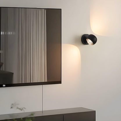 Svängbar inner vägglampa – Modern design för stiliga bostadsutrymmen