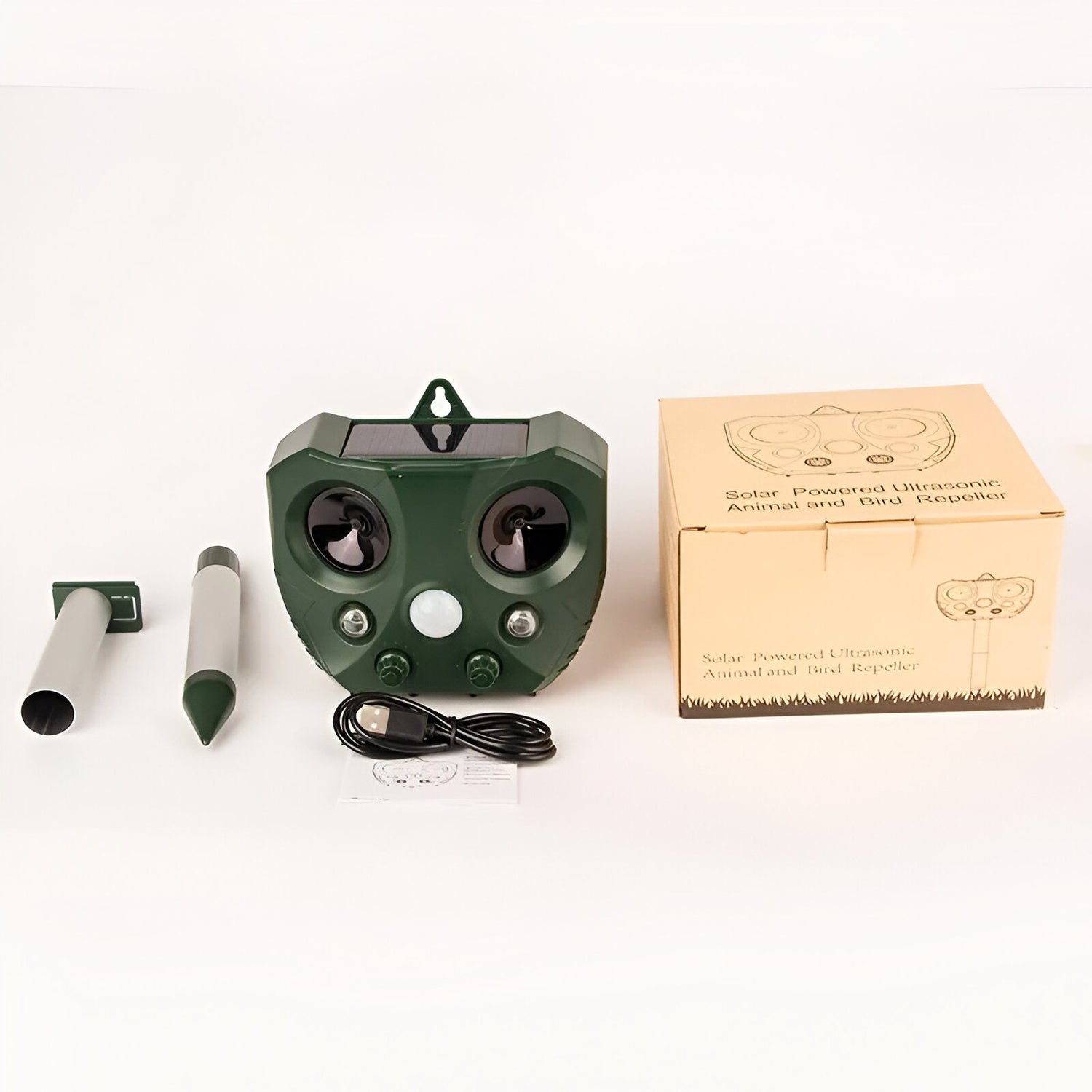 SafeScape Skadedjursbekämpning - Solenergidriven Skadedjursbekämpning med Ultrasonisk