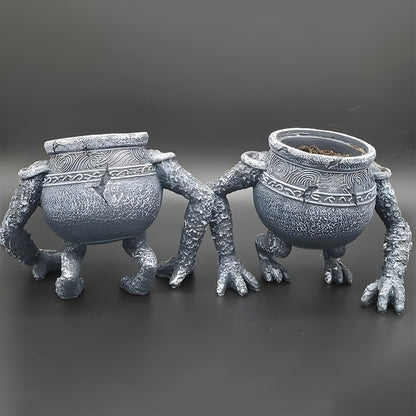 TerraKnight Pot - Trädgårdsrand Dekorativ Blomkruka