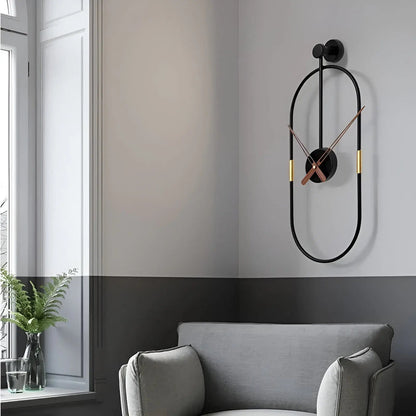Carvallo - Elegant Minimalistisk Väggur för Moderna Rum