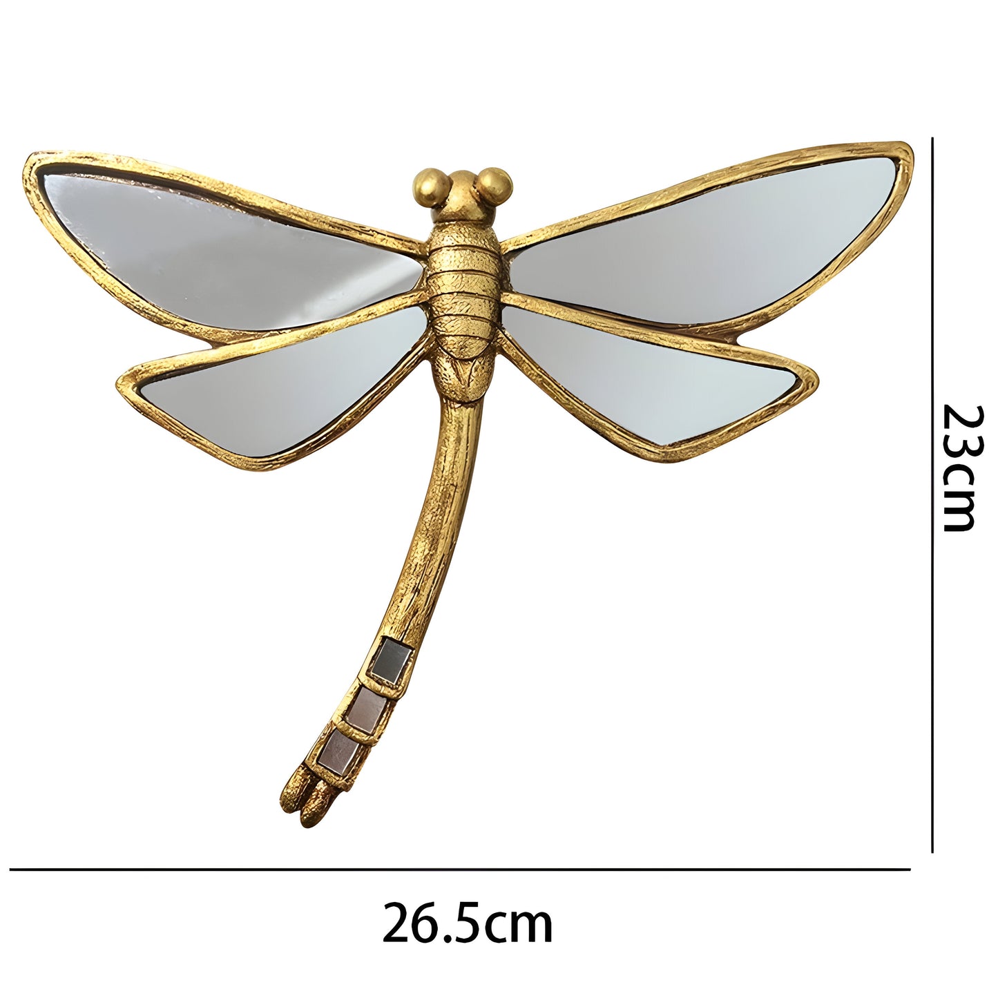 GildedWings Spegel – Dekorativ Vintage Skogsspegel