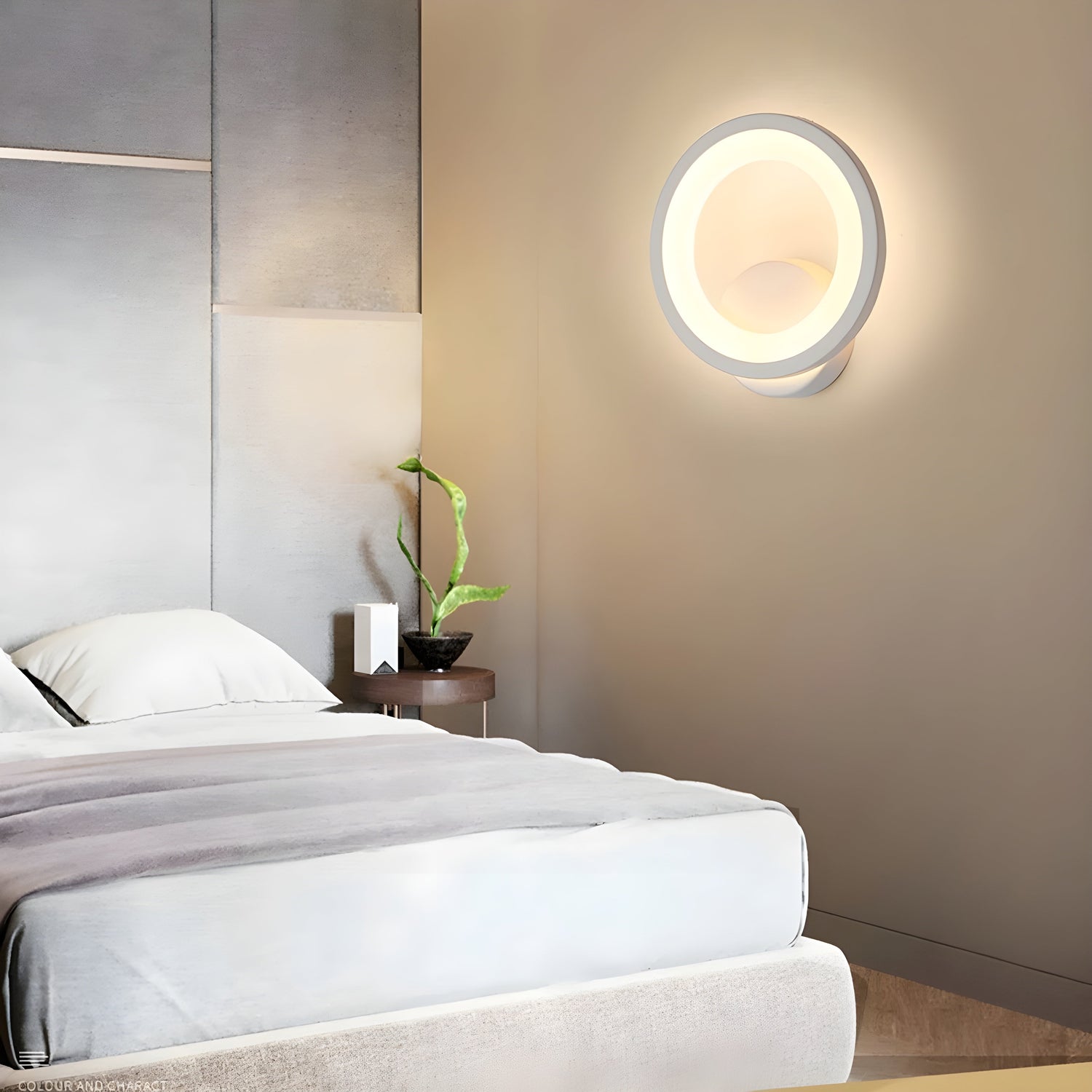 LumiWall Light - Modern Rund LED Vägglampa