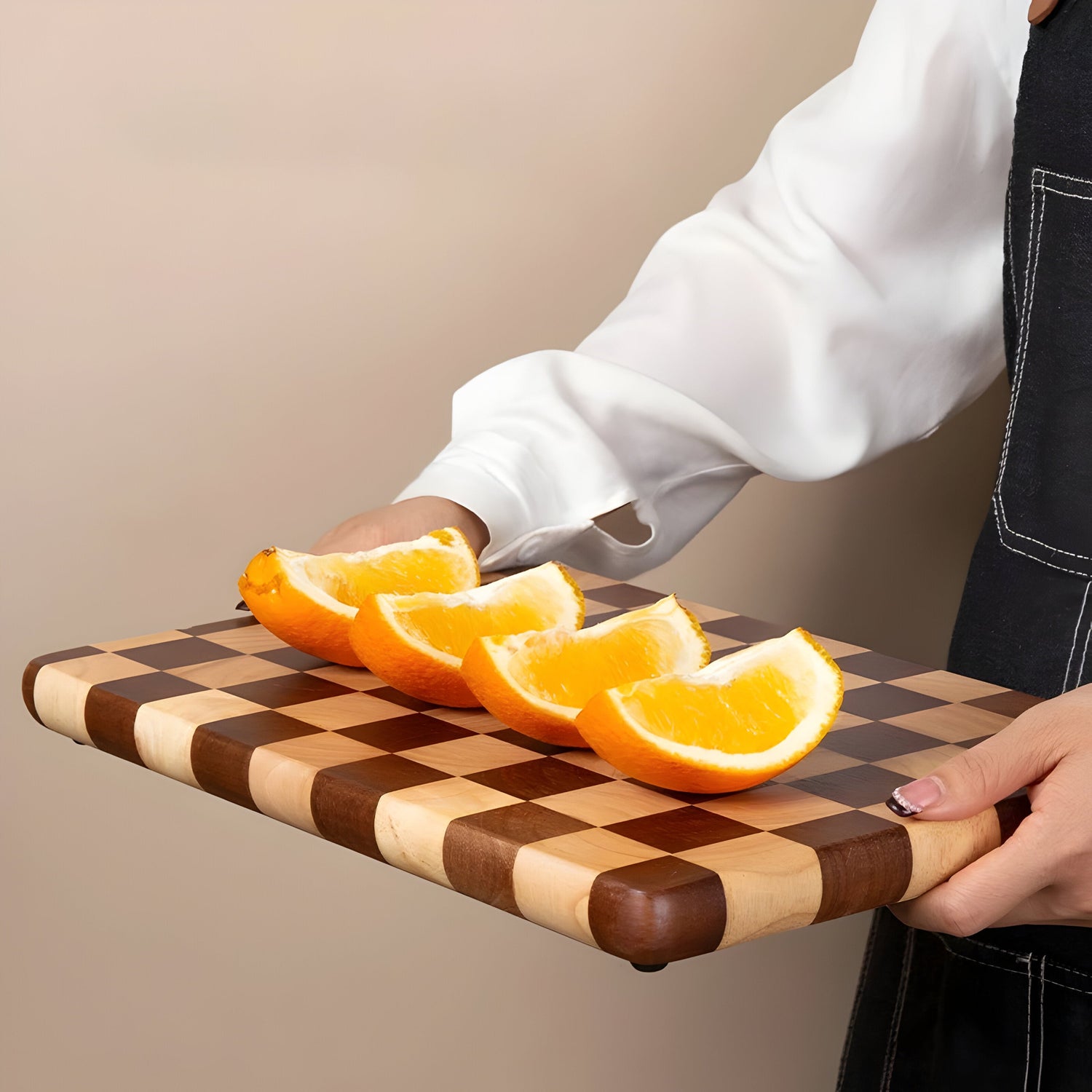 AcaciaGrid Board – Halkfritt skärbräda i trä