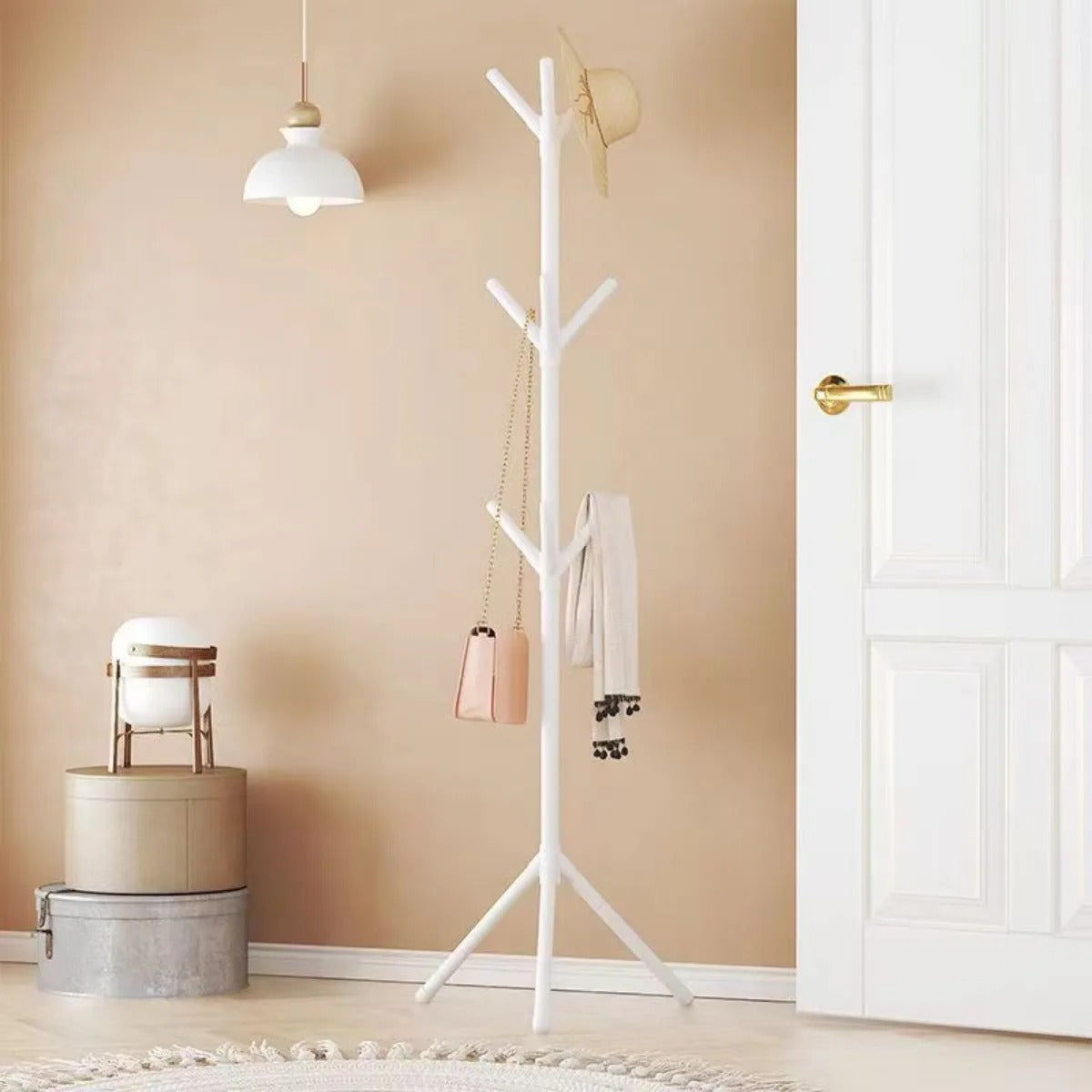 LeafRise Rack – Vertikal klädhängare i grenform