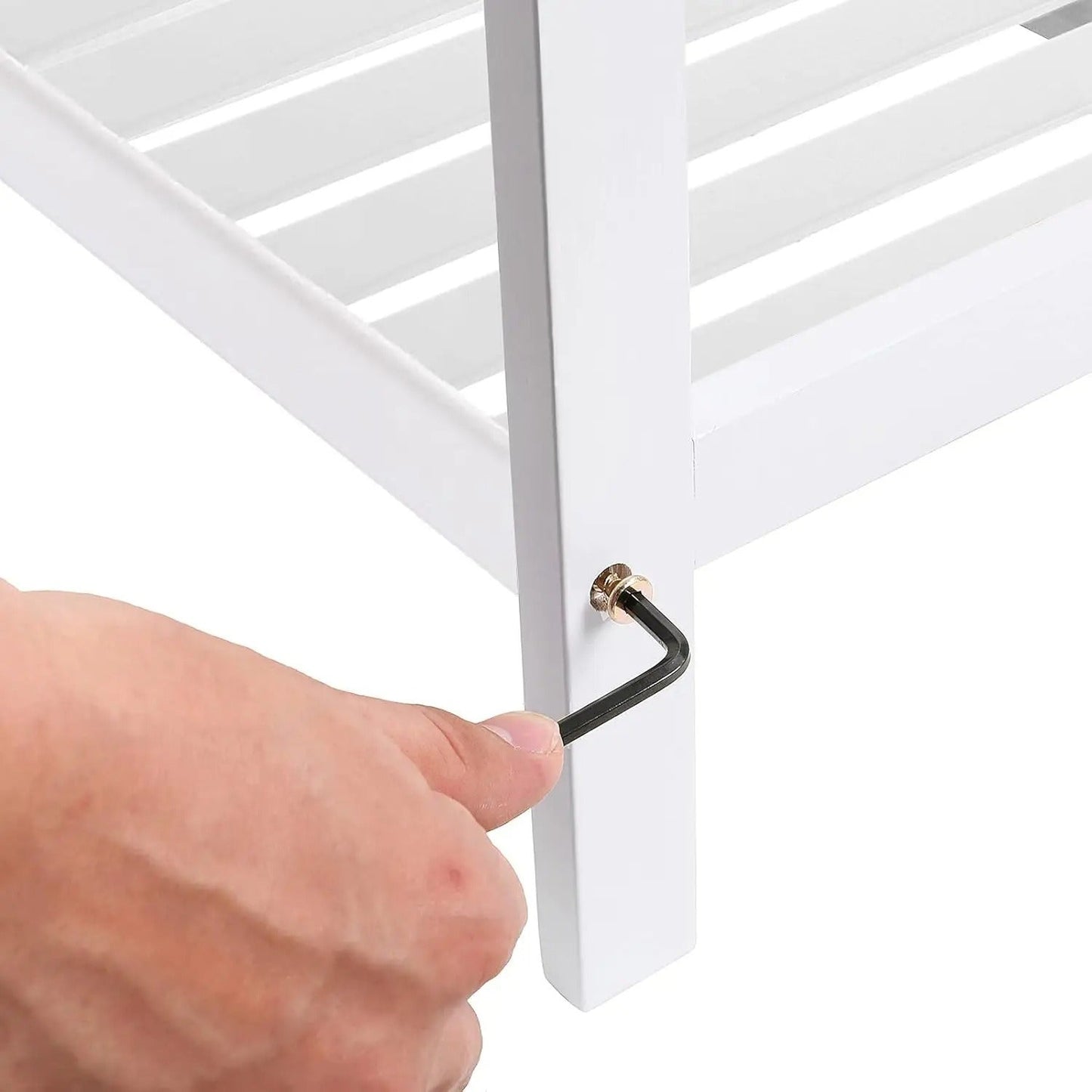 BambooHaven Rack – 2-stegs bambuställ för skor