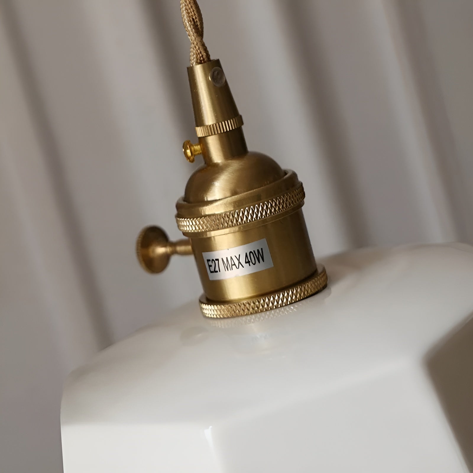 TokyoCharm Light – Japansk hängande lampa gjord av tryckt keramik