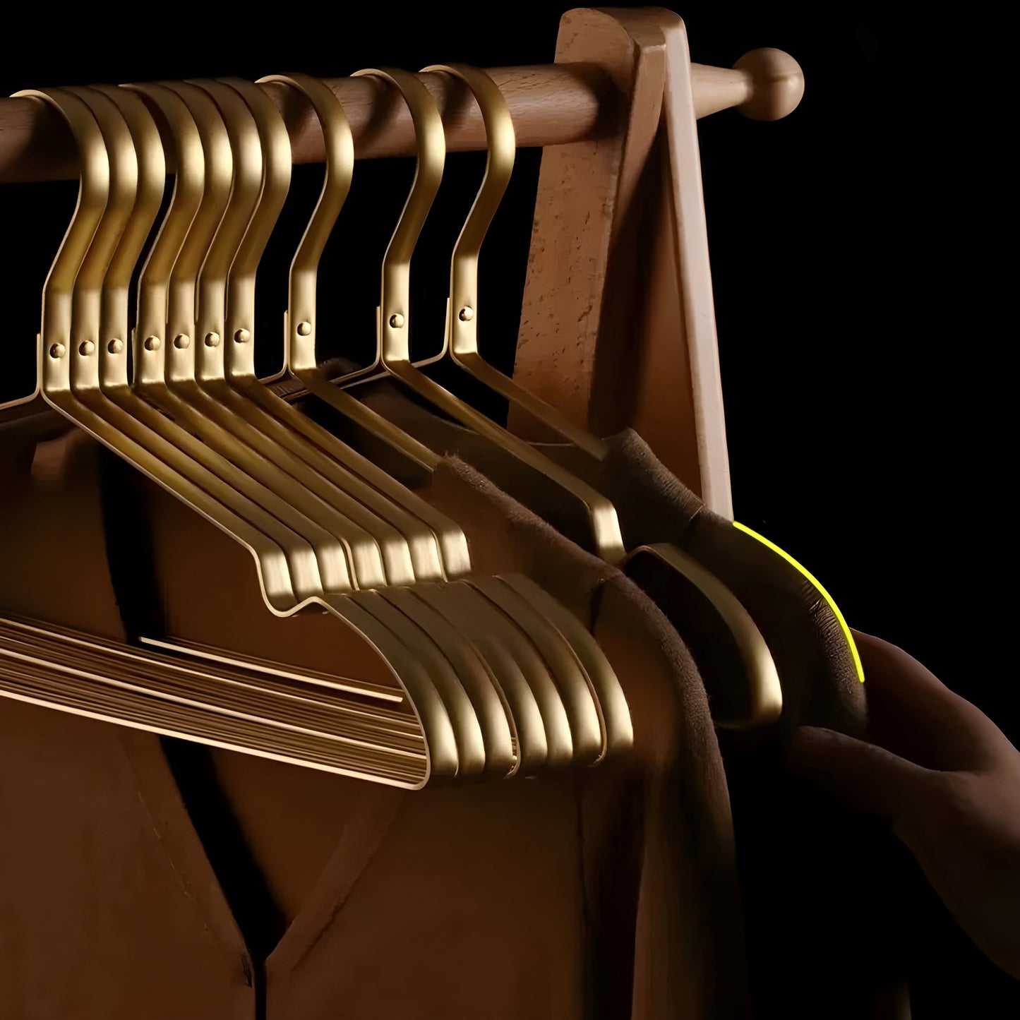 CozyRack Hanger - Hållbar metallklädhängare