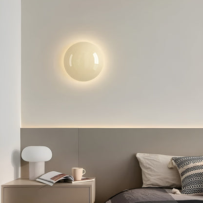 GlowCircle Light - Nordisk Rund Metall Vägglampa